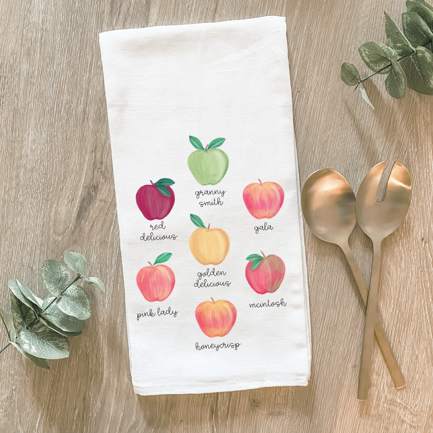 Autumn Apples - Cotton Tea Towel