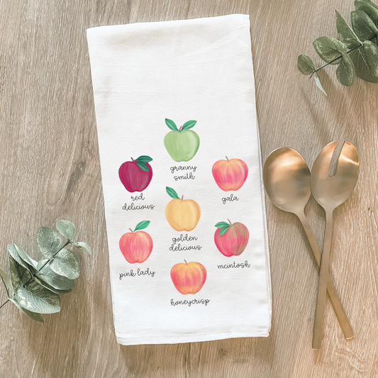 Autumn Apples - Cotton Tea Towel