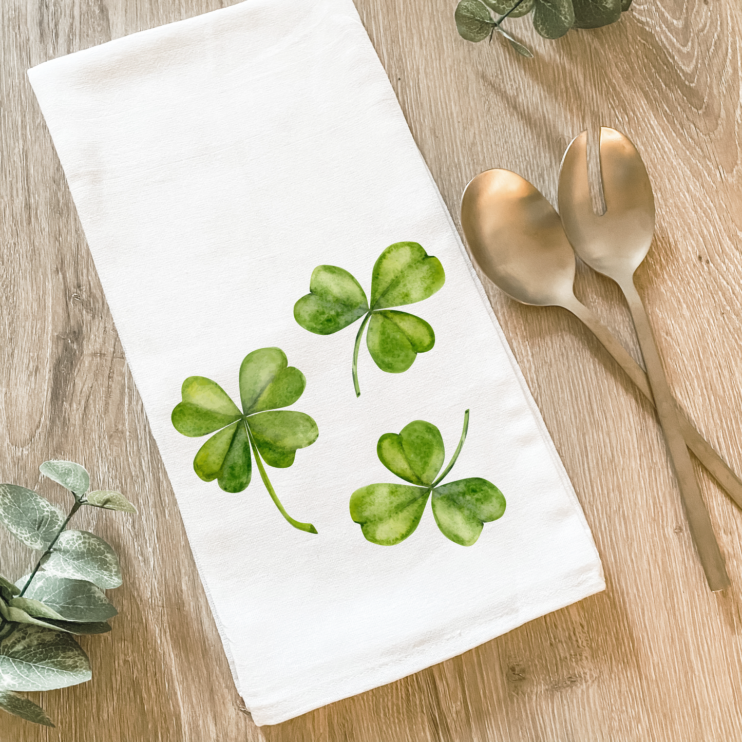 Shamrocks - Cotton Tea Towel