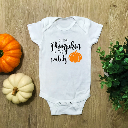 Cutest Pumpkin In The Patch - Baby Bodysuit