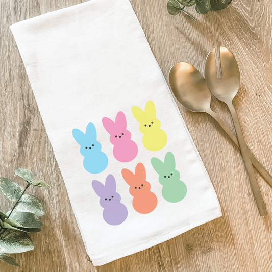 Easter Bunny Peeps - Cotton Tea Towel