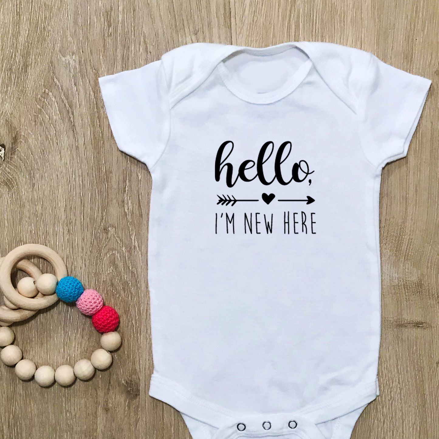 Hello I'm New Here - Baby Bodysuit