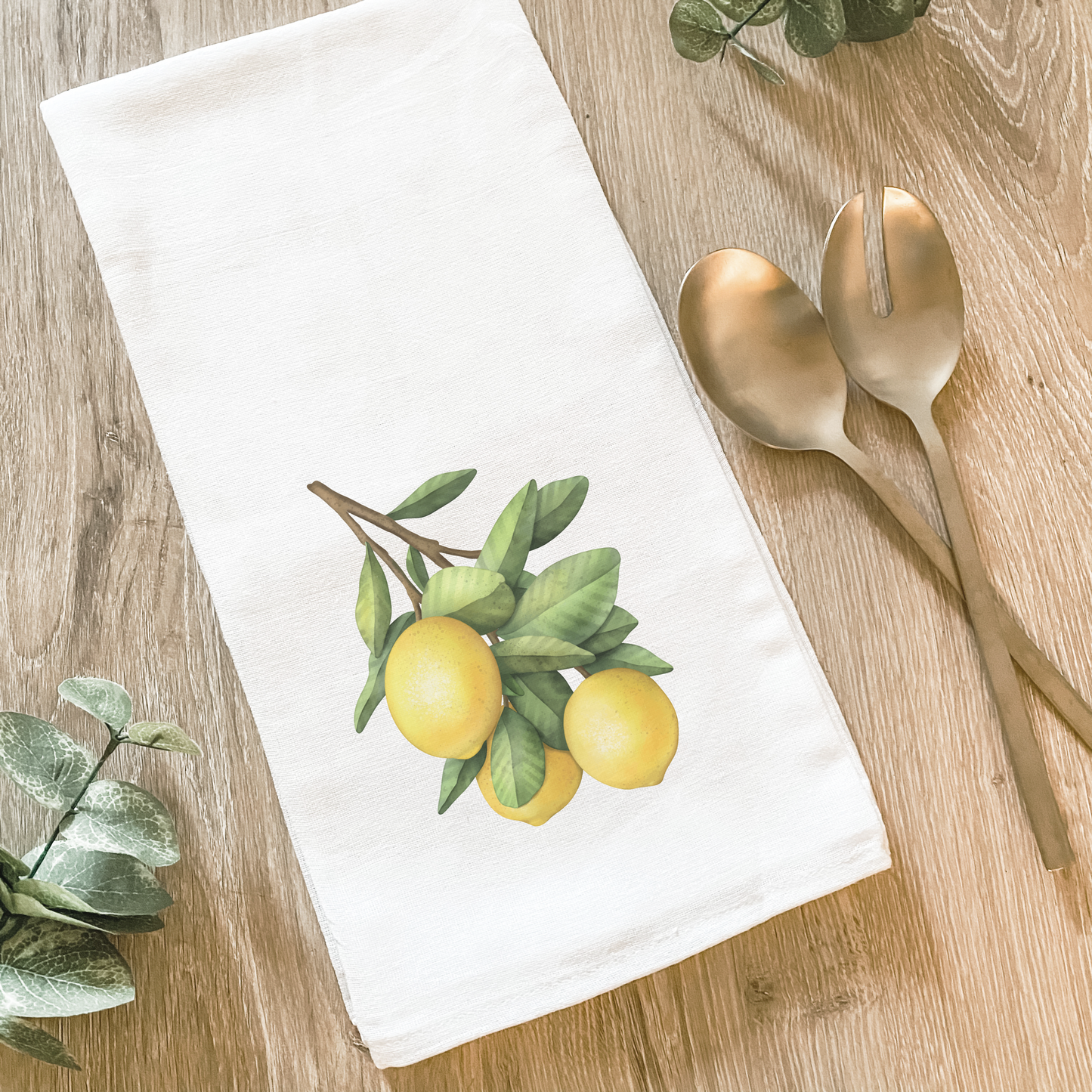 Lemon Branch - Cotton Tea Towel