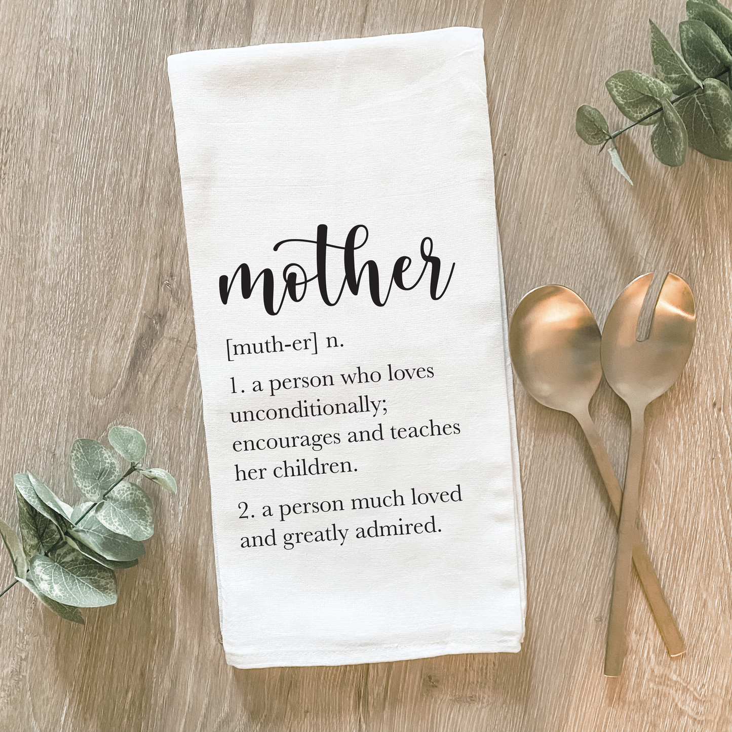 Mother Definition - Cotton Tea Towel