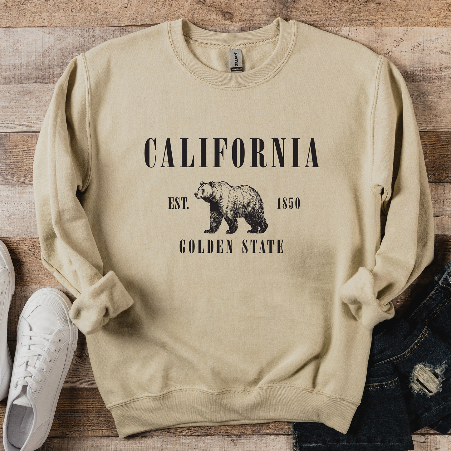 California - Crewneck Sweatshirt