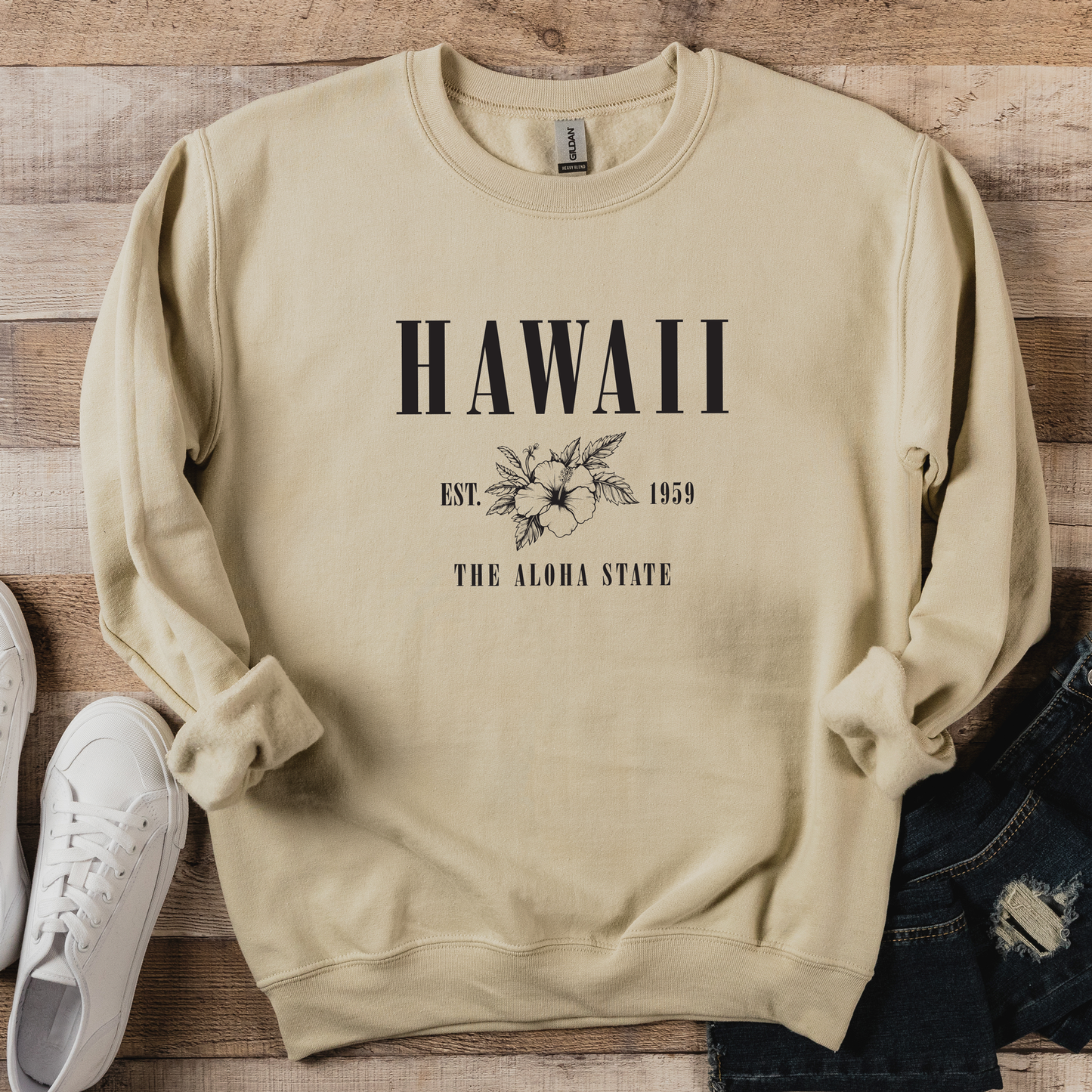 Hawaii - Crewneck Sweatshirt