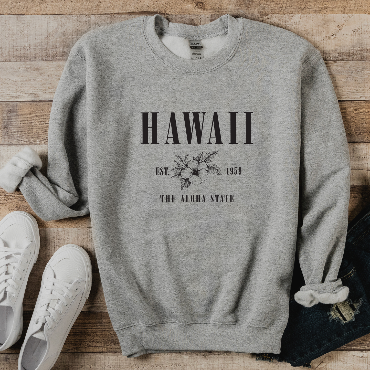 Hawaii - Crewneck Sweatshirt