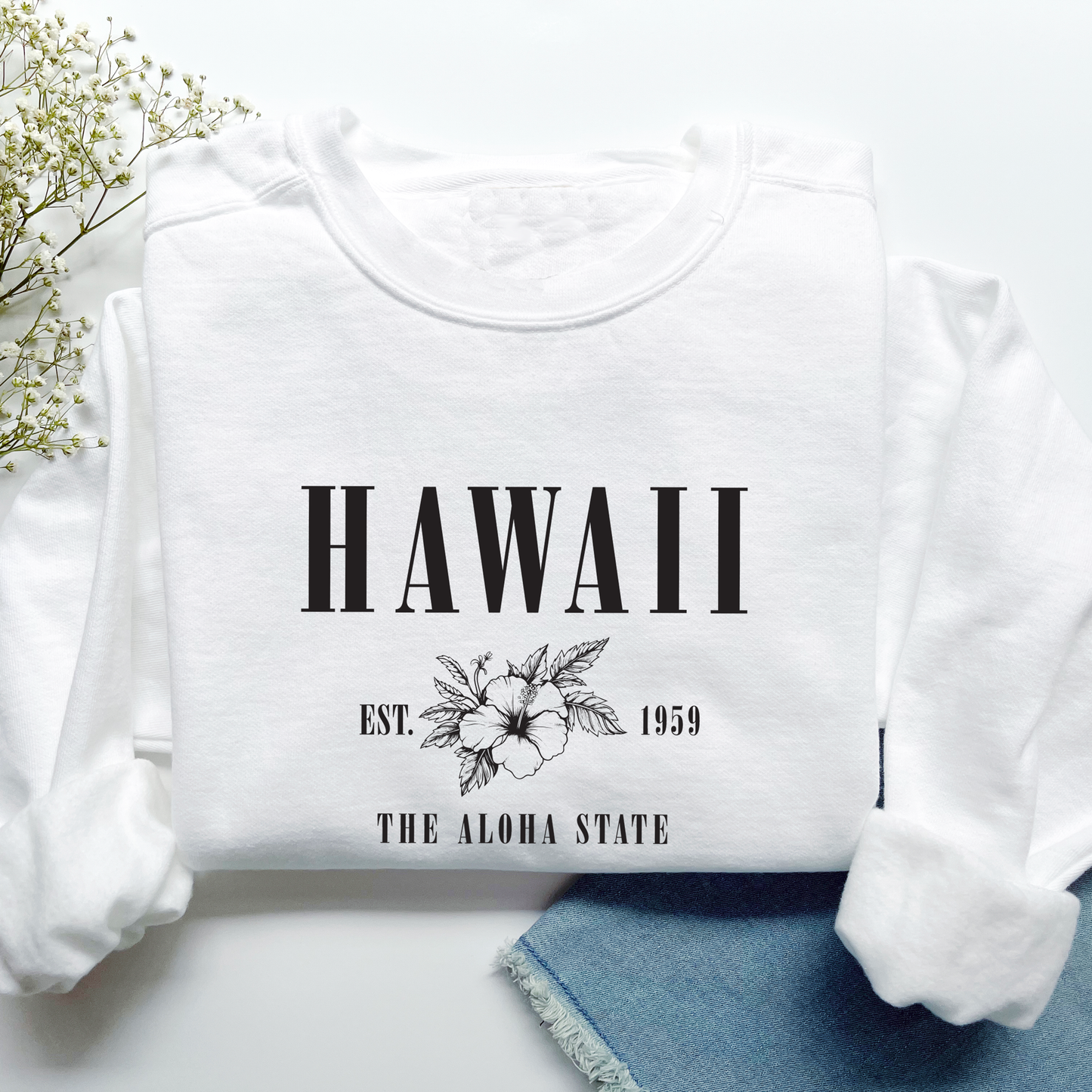 Hawaii - Crewneck Sweatshirt