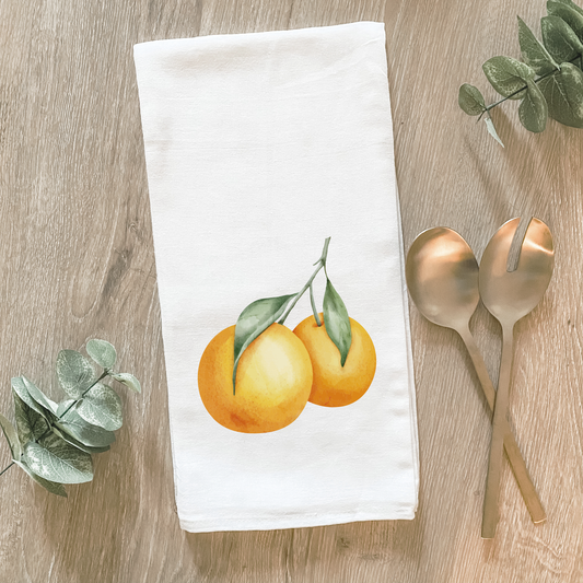 Orange Bunch - Cotton Tea Towel