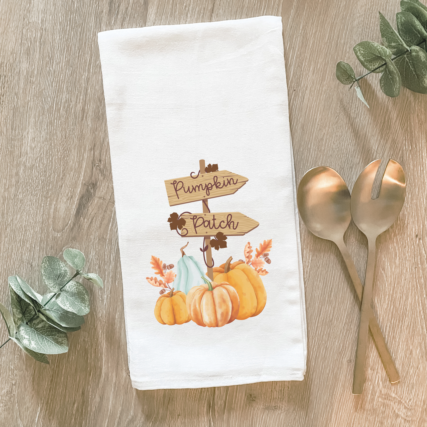 Pumpkin Patch - Cotton Tea Towel