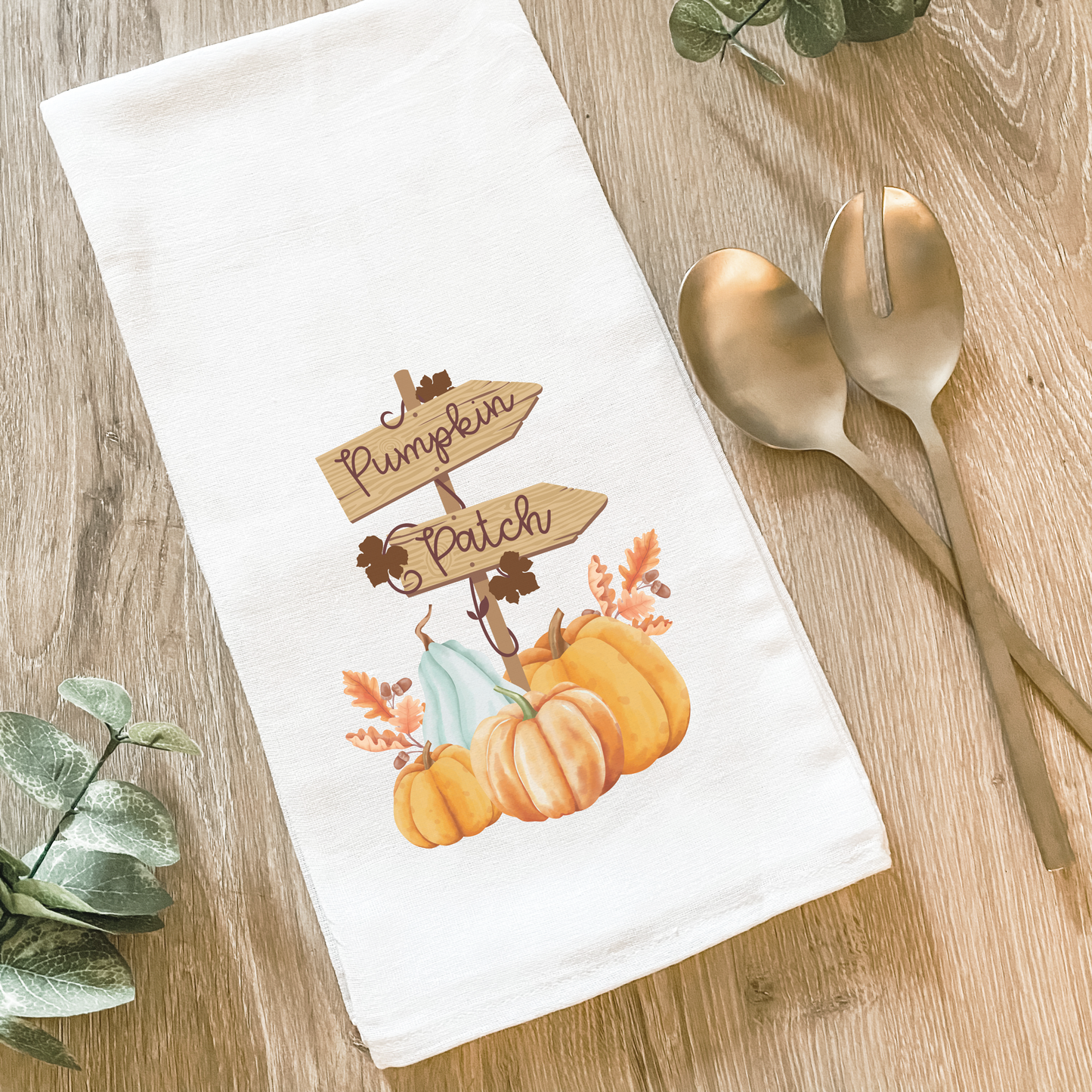 Pumpkin Patch - Cotton Tea Towel