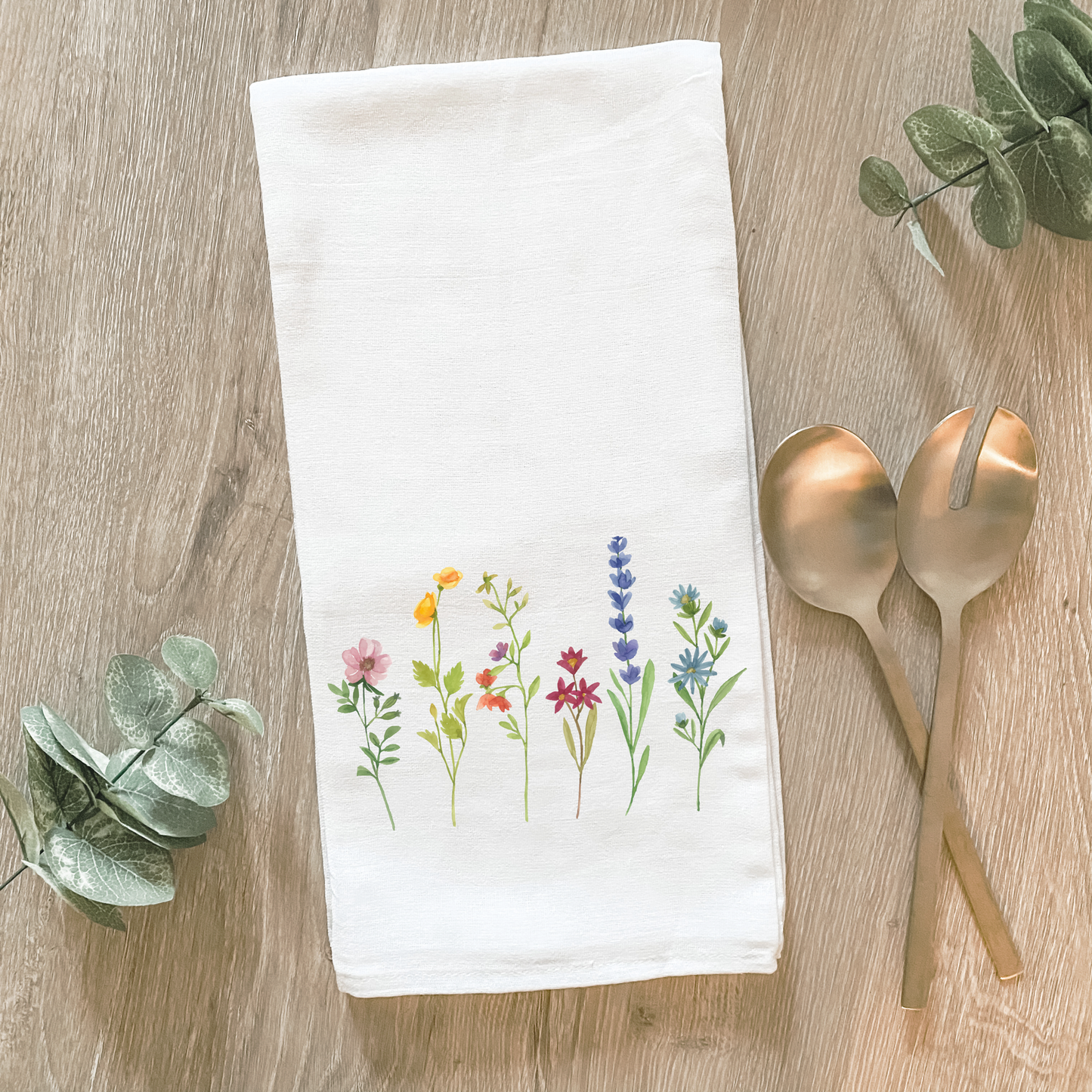 Wildflowers - Cotton Tea Towel