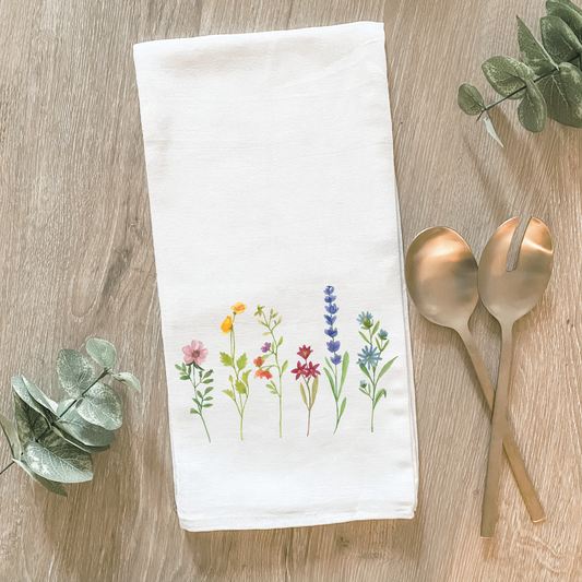 Wildflowers - Cotton Tea Towel