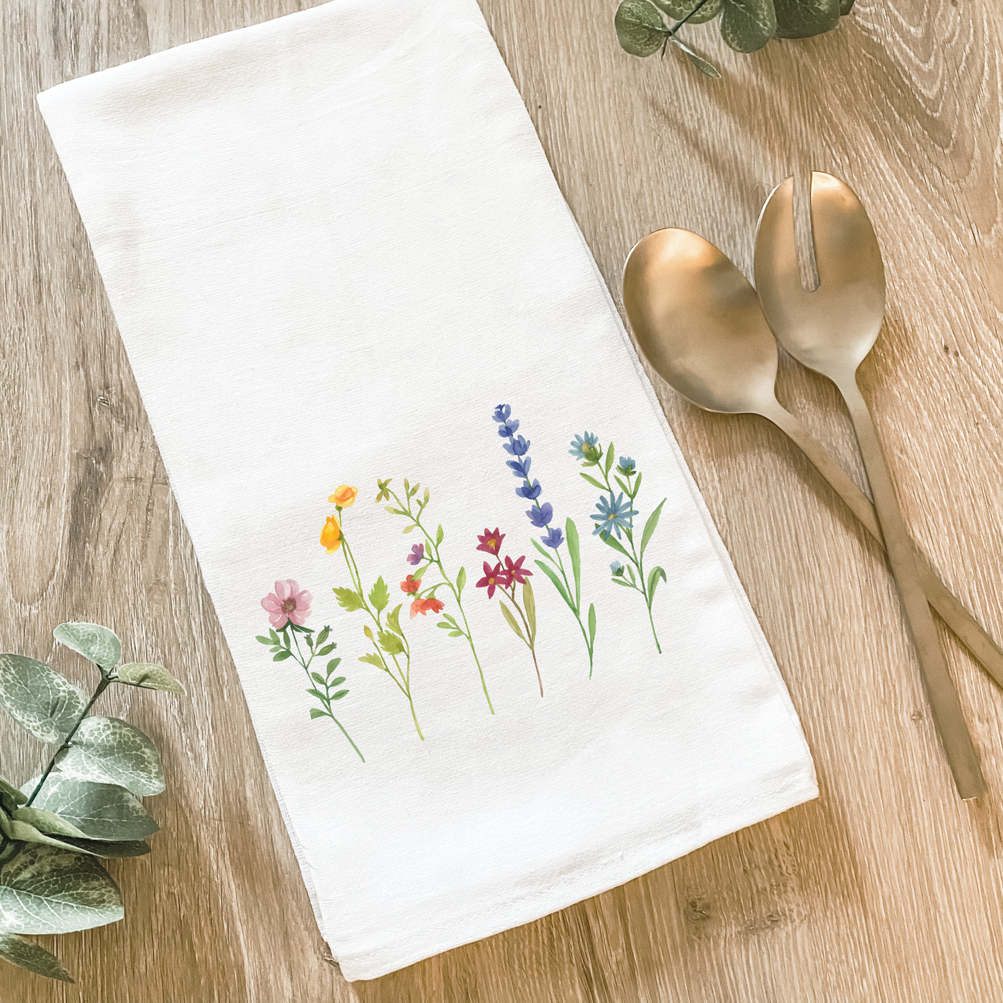 Wildflowers - Cotton Tea Towel